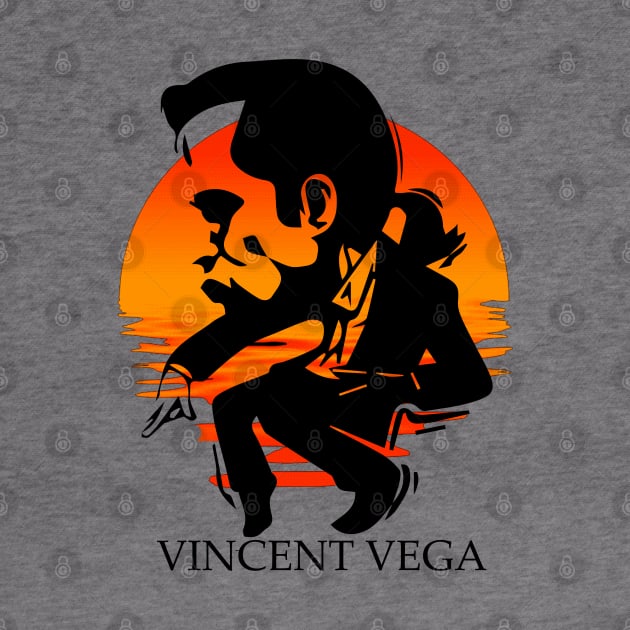 Vincent Vega - Pulp Fiction by CAUTODIPELO